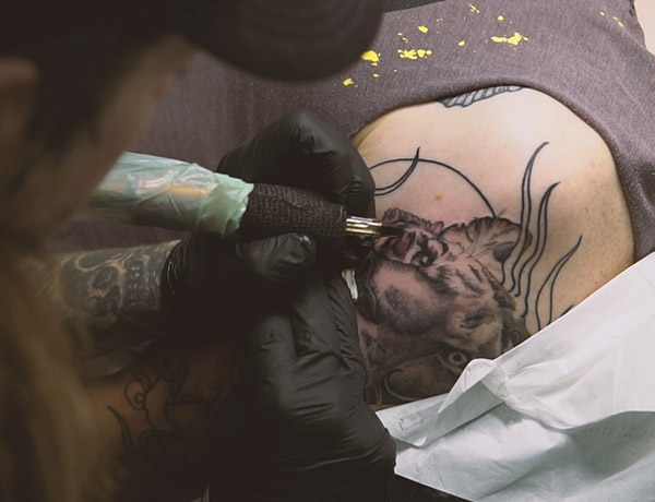 tattooing