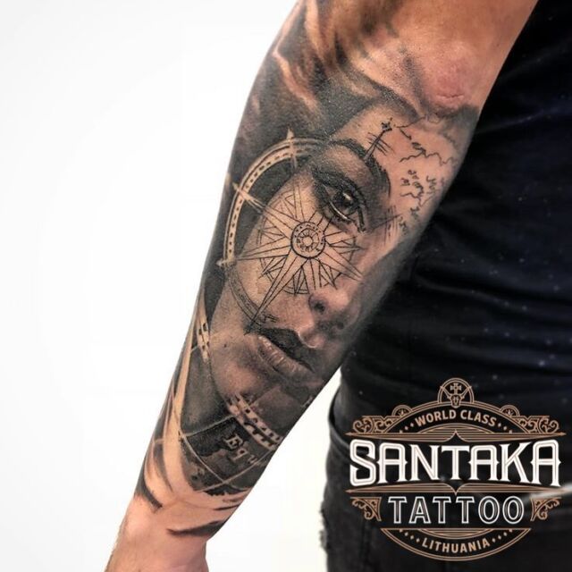 Jake Galleon Santaka Tattoo Studija Kaune